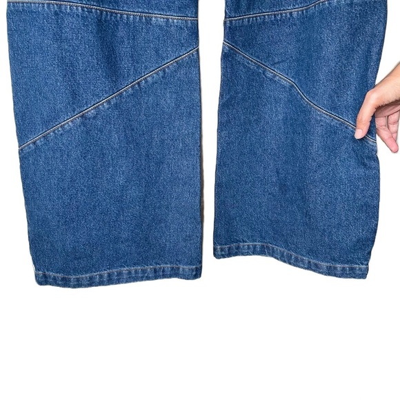 EB Denim Frederic Barrel Jeans Wide-Leg High-Rise Blue Dream 29 EUC - Picture 3 of 10